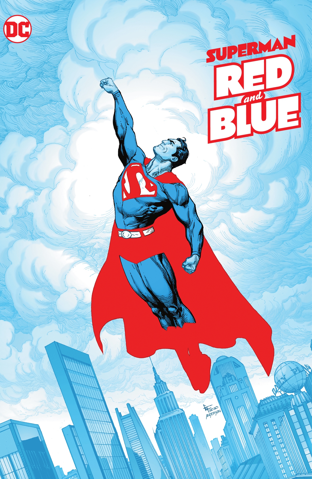 Superman Red & Blue preview images