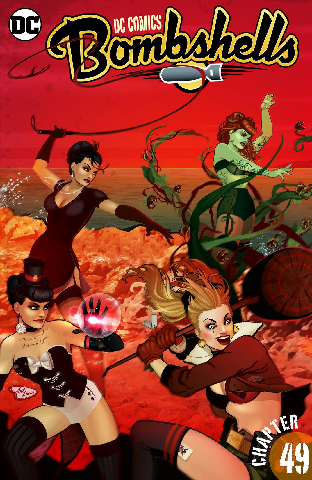 DC Comics: Bombshells #49 preview images