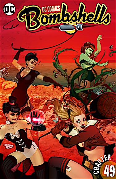 DC Comics: Bombshells #49 preview images