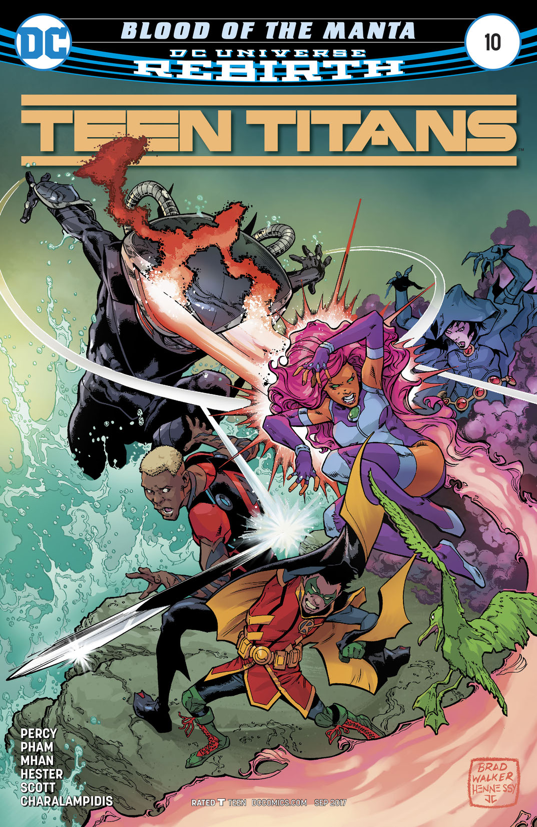 Teen Titans (2016-) #10 preview images