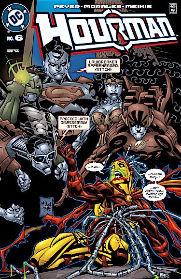 Hourman #6 preview images