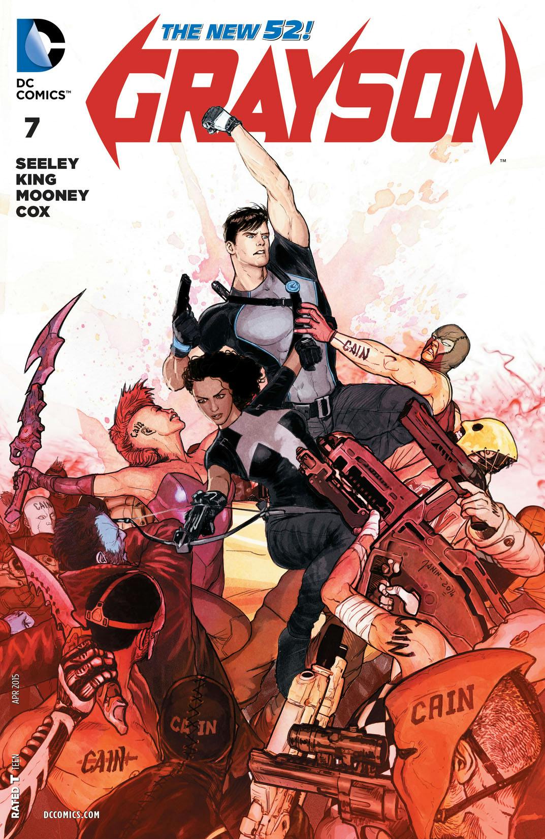 Grayson #7 preview images