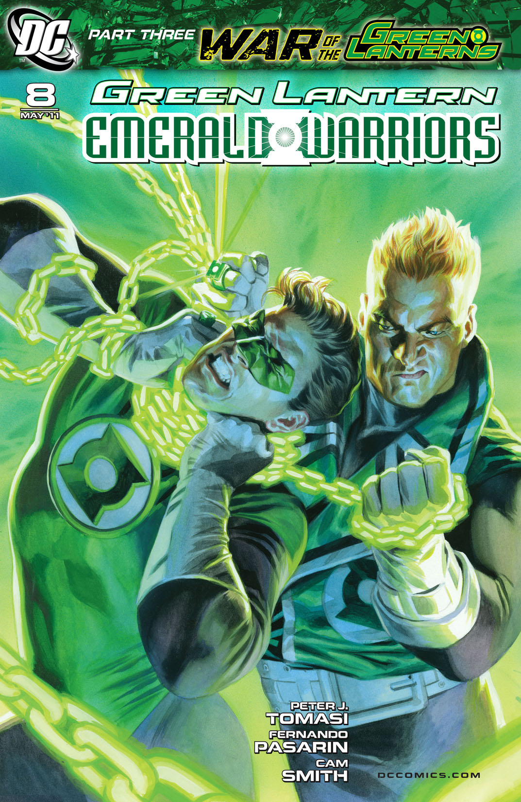 Green Lantern: Emerald Warriors #8 preview images