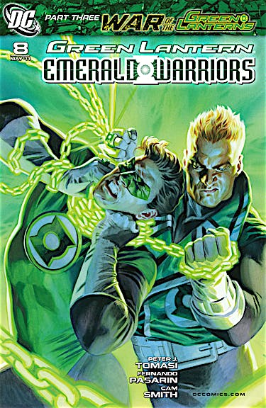 Green Lantern: Emerald Warriors #8 preview images