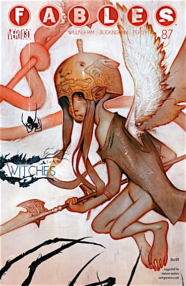 Fables #87 preview images