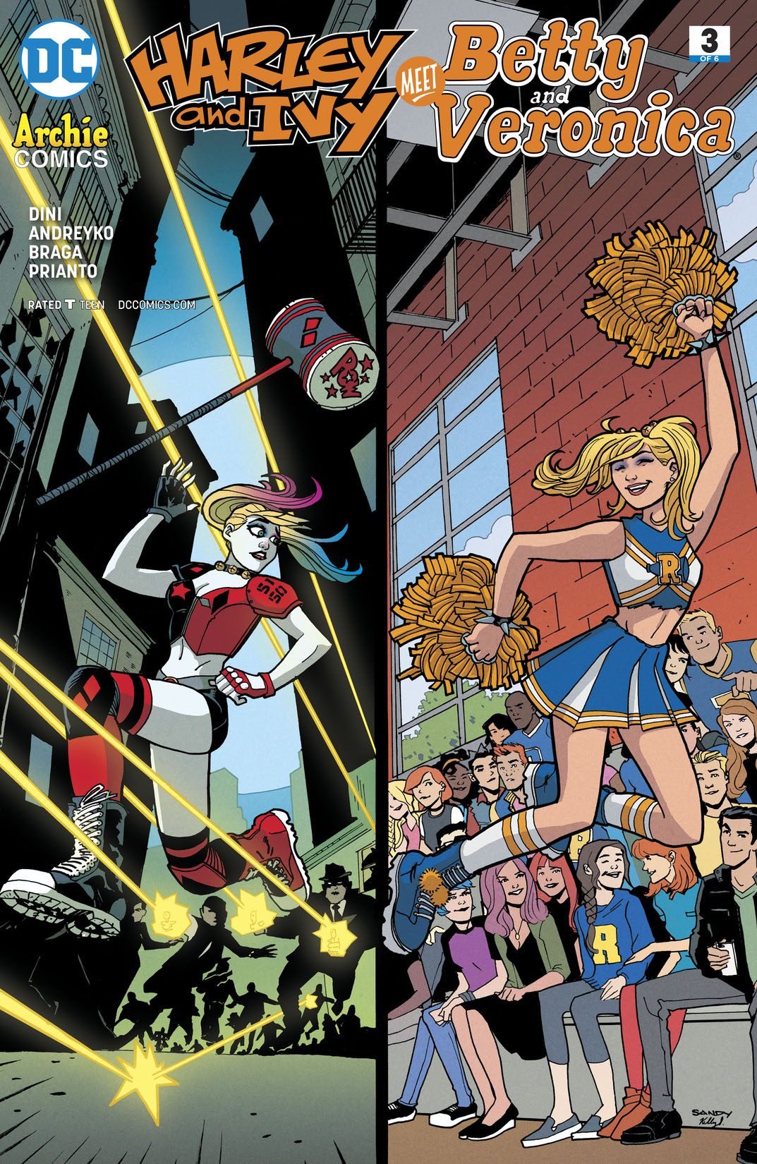 Harley & Ivy Meet Betty and Veronica #3 preview images