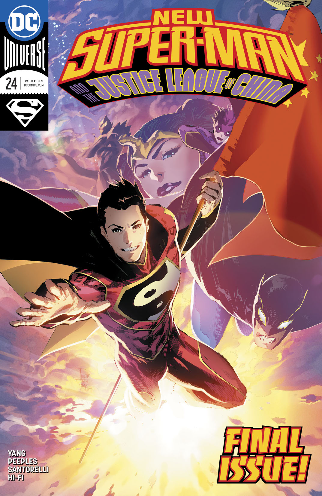 New Super-Man and the Justice League of China #24 preview images