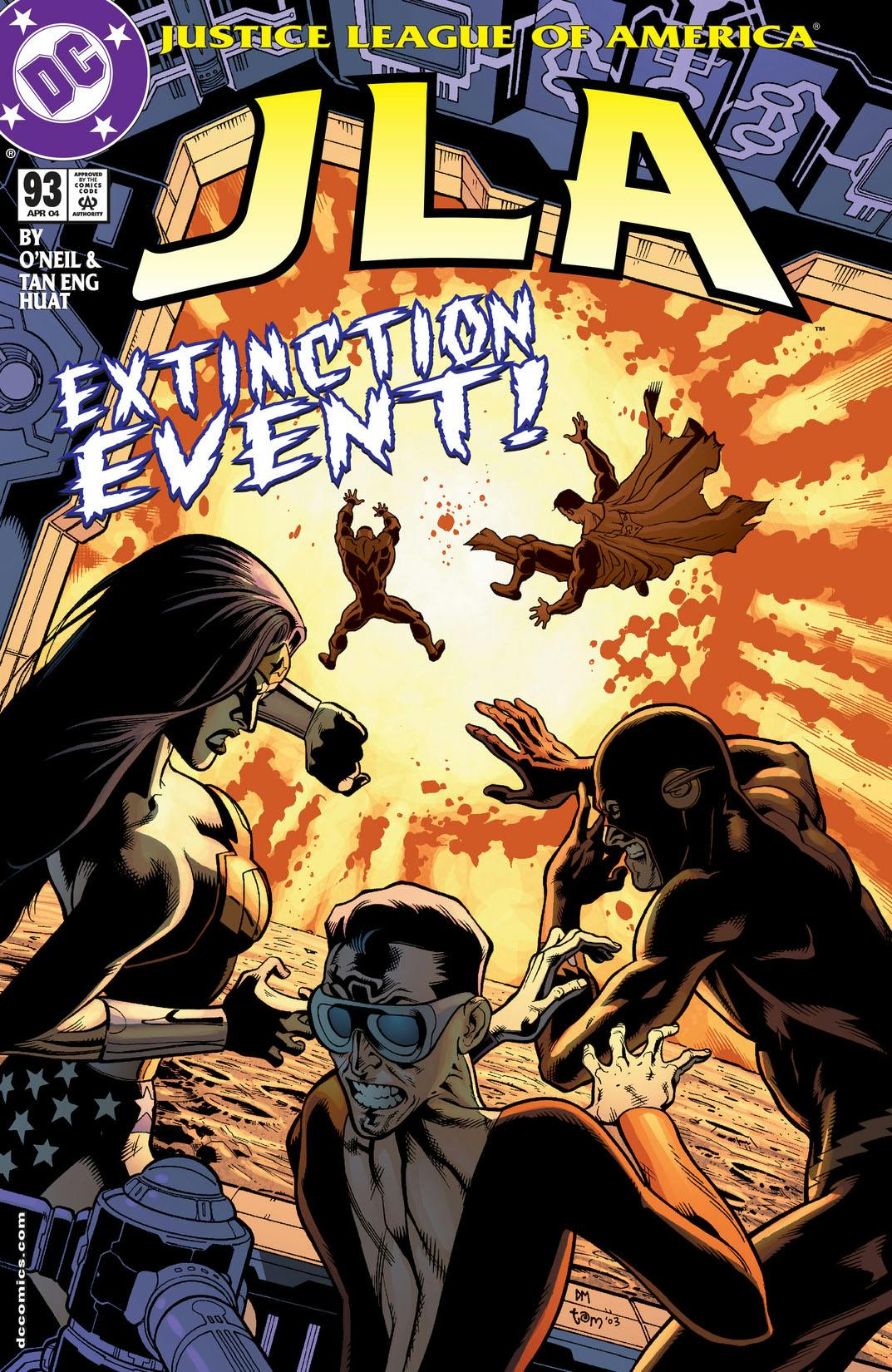 JLA #93 preview images