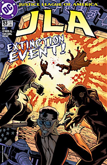 JLA #93 preview images