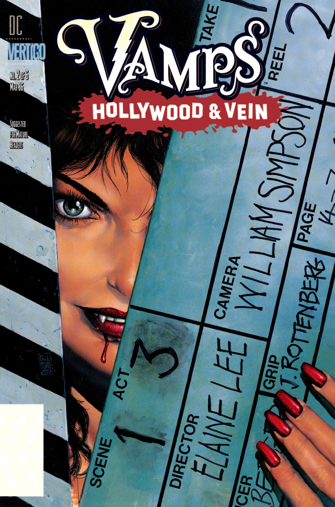 Vamps: Hollywood and Vein #2 preview images