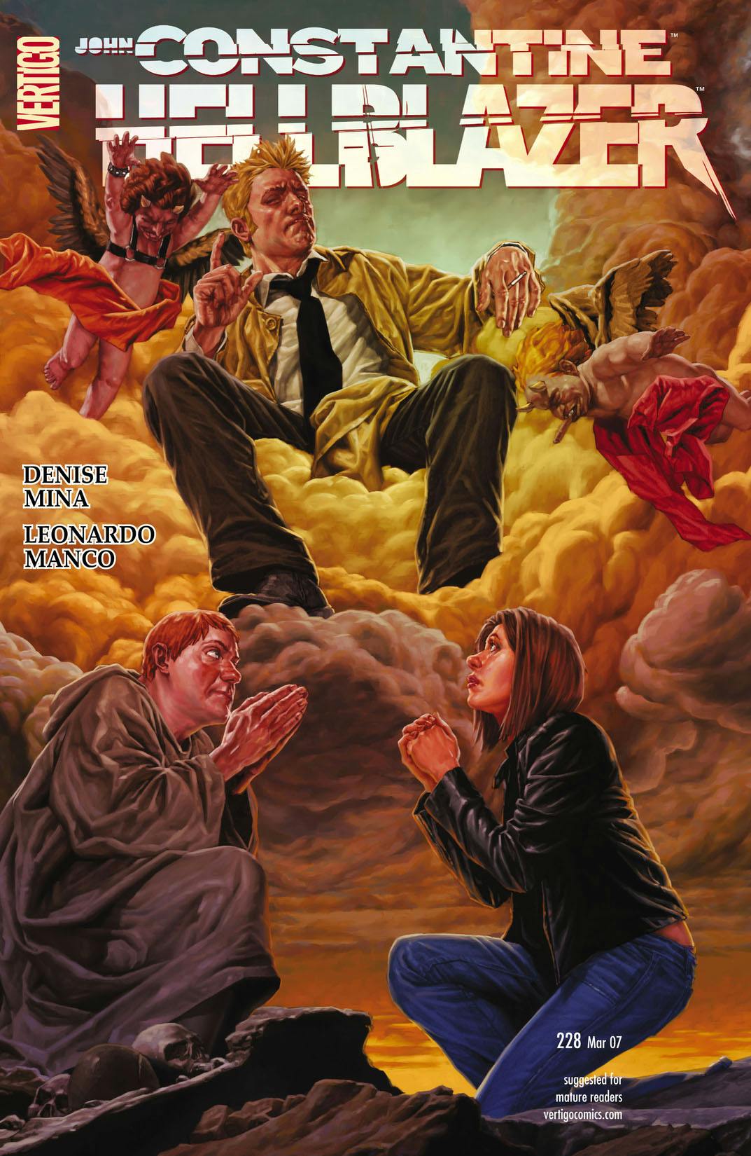 Hellblazer #228 preview images
