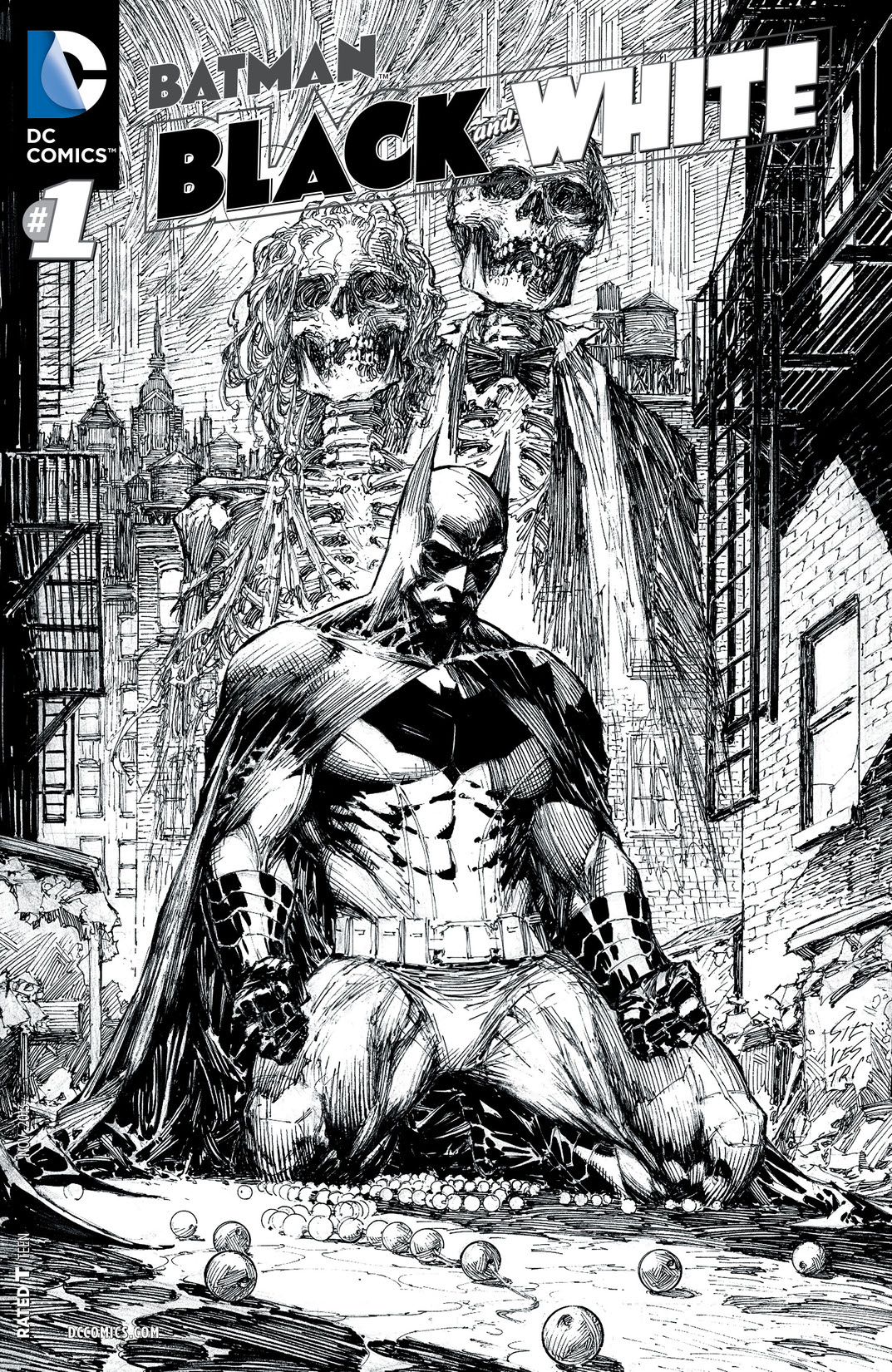 Batman Black and White (2013-) #1 preview images
