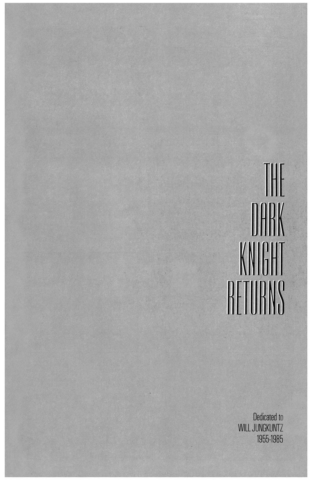 Batman: The Dark Knight Returns series preview2