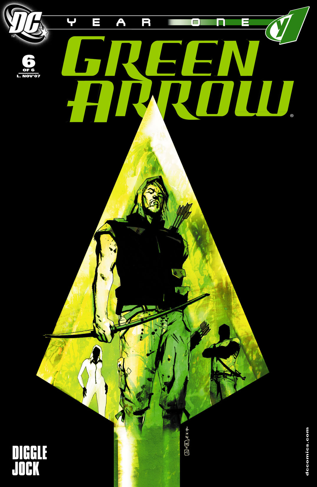 Green Arrow: Year One #6 preview images