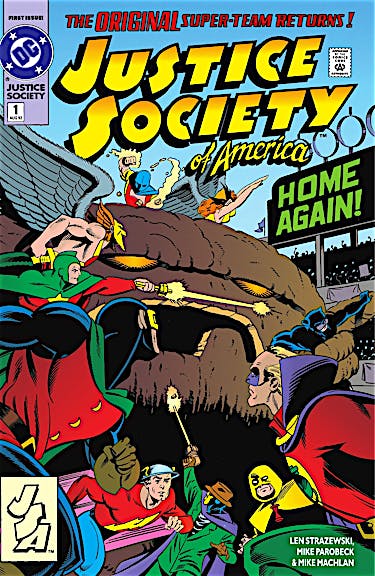 Justice Society of America #1 preview images