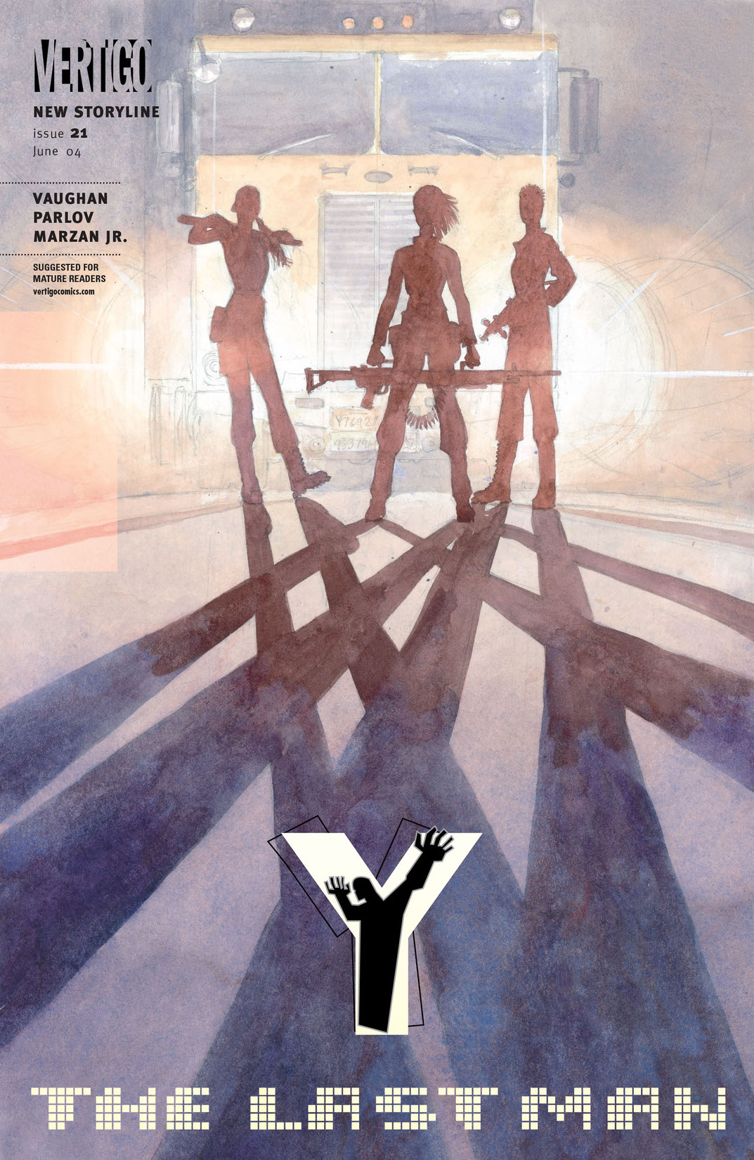 Y: The Last Man #21 preview images
