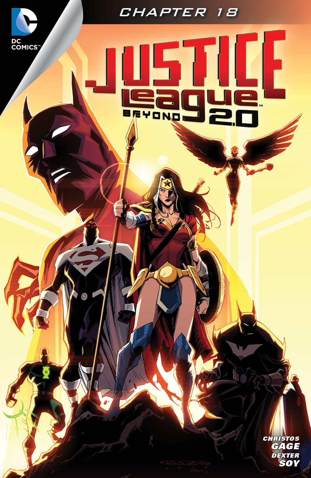 Justice League Beyond 2.0 #18 preview images