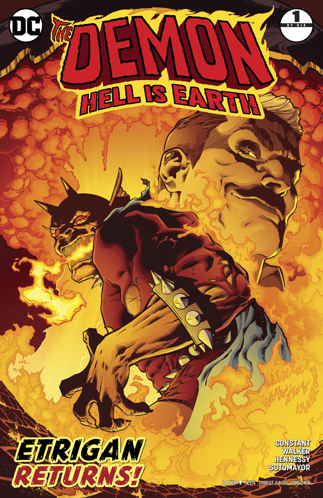 The Demon: Hell is Earth #1 preview images
