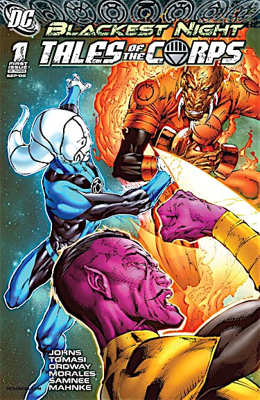 Blackest Night: Tales of the Corps #1 preview images