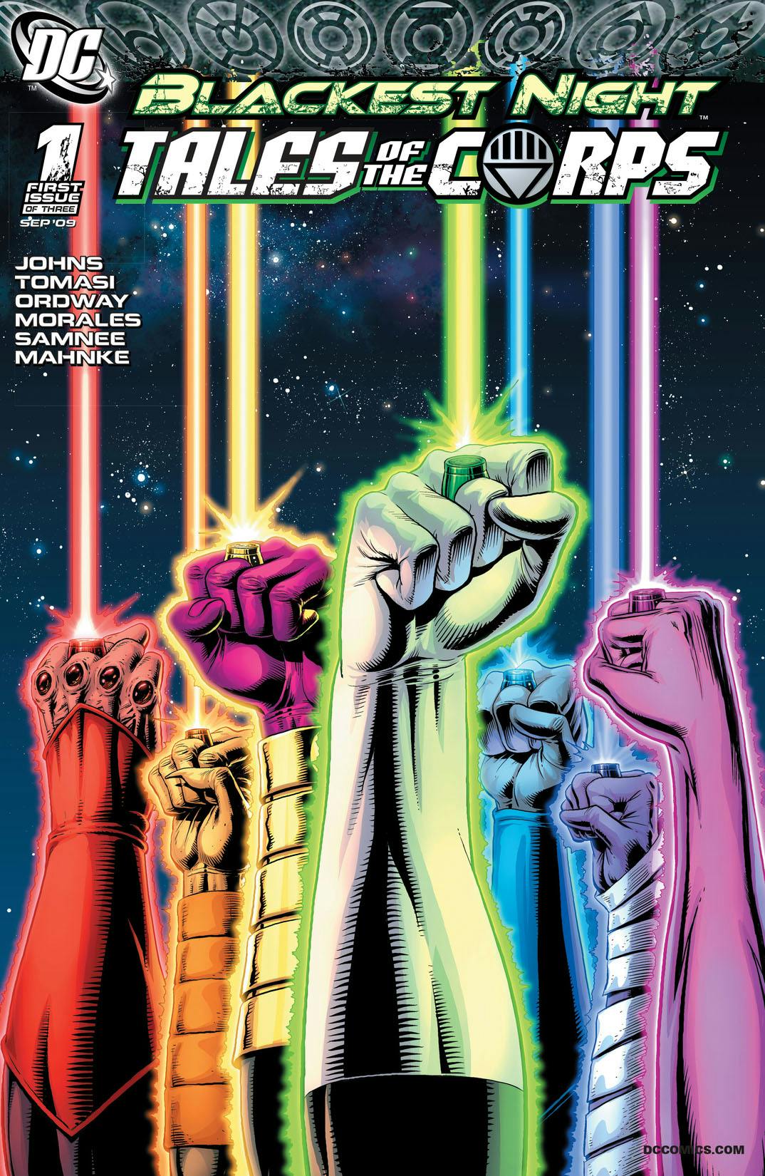 Blackest Night: Tales of the Corps series preview1