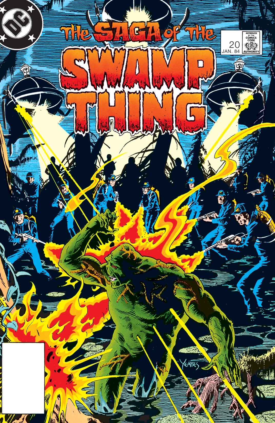 The Saga of the Swamp Thing (1982-) #20 preview images