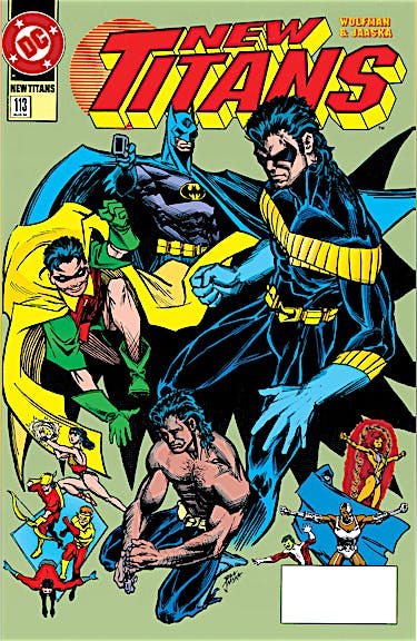 The New Titans #113 preview images