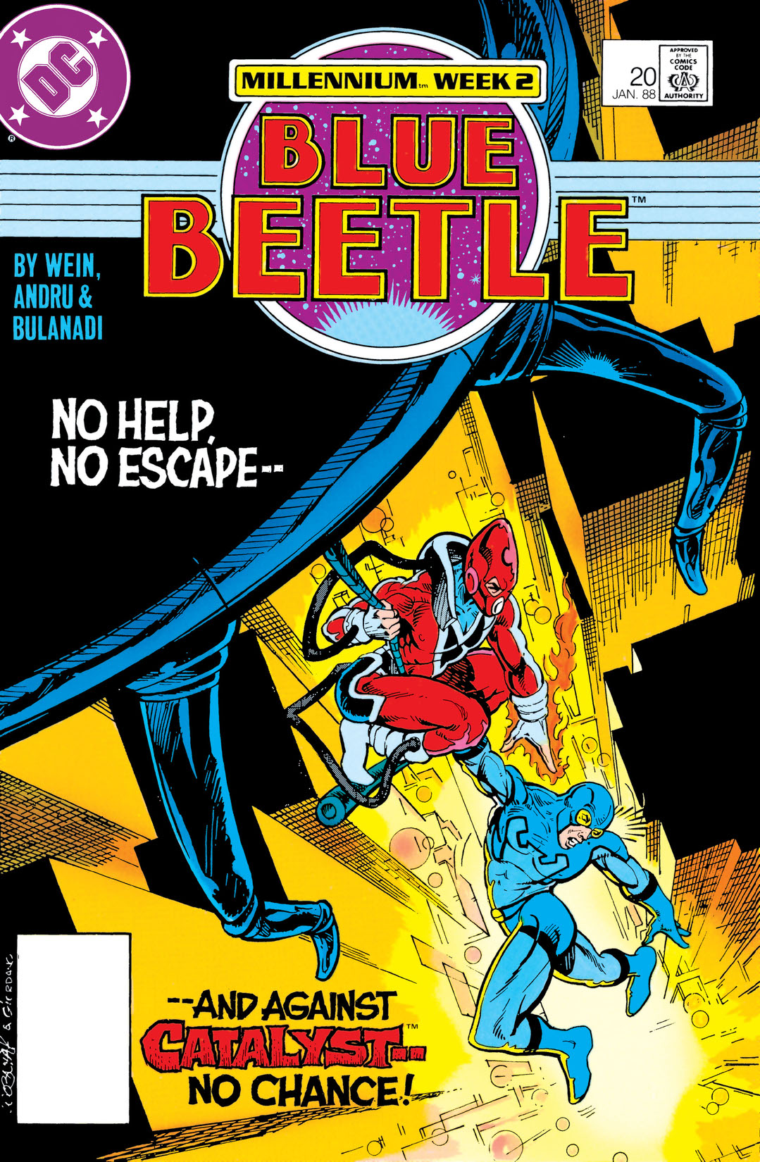 Blue Beetle (1986-) #20 preview images