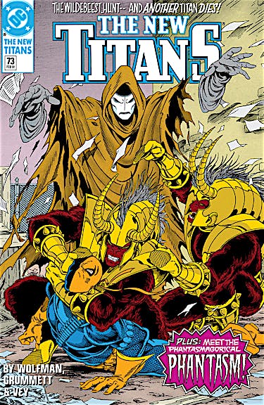 The New Titans #73 preview images