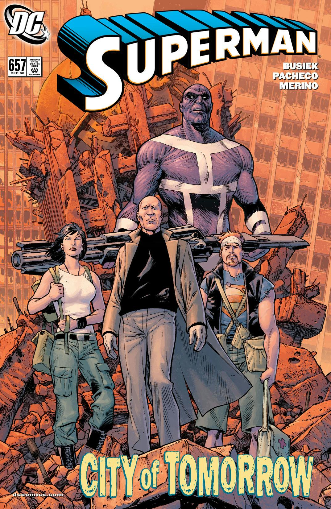 Superman (2006-) #657 preview images