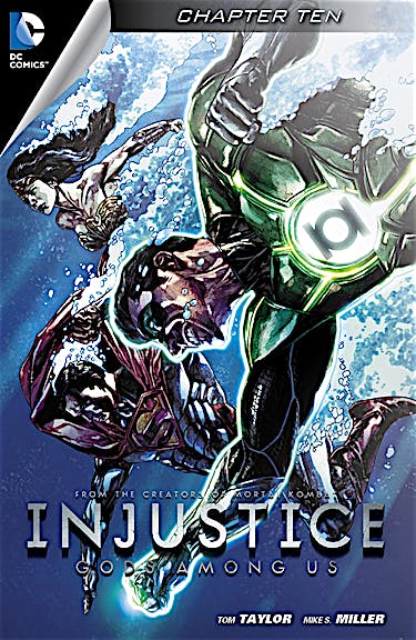 Injustice: Gods Among Us #10 preview images