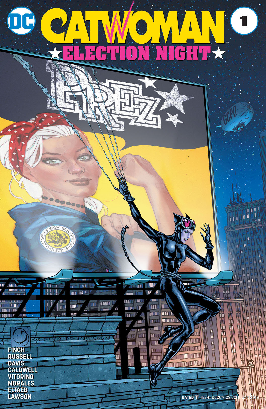 Catwoman: Election Night #1 preview images