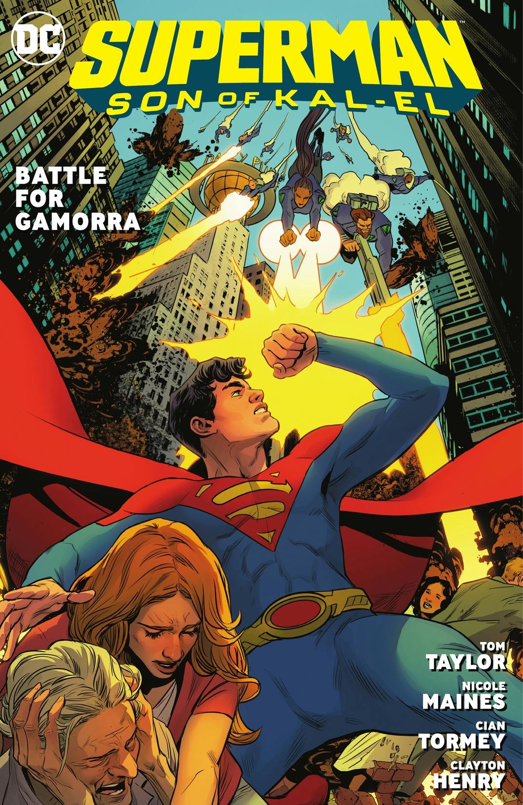 Superman: Son of Kal-El Vol. 3: Battle for Gamorra preview images