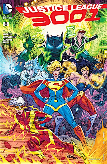 Justice League 3001 #8 preview images