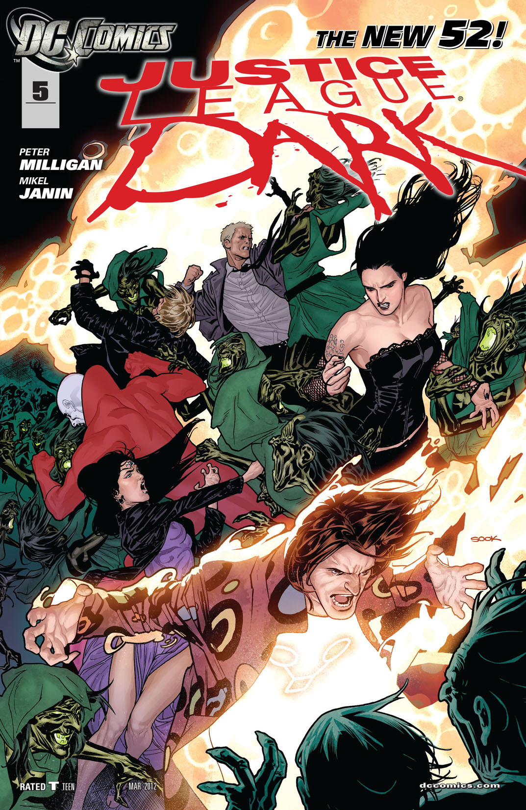Justice League Dark (2011-) #5 preview images