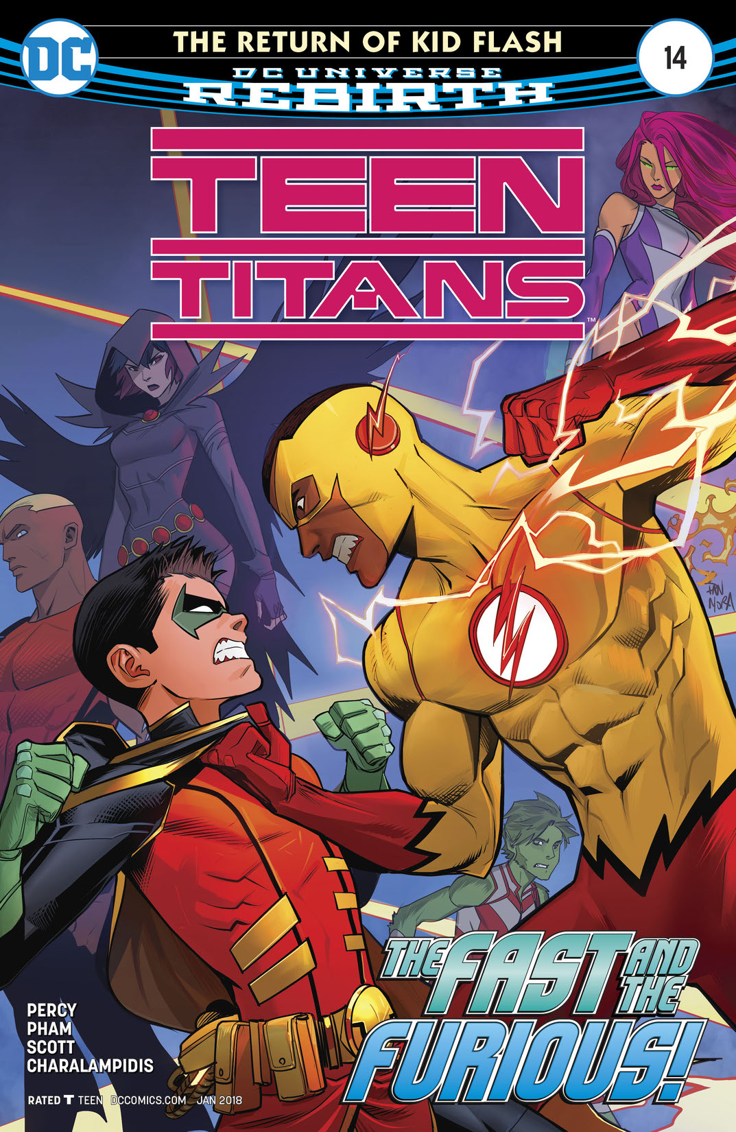 Teen Titans (2016-) #14 preview images