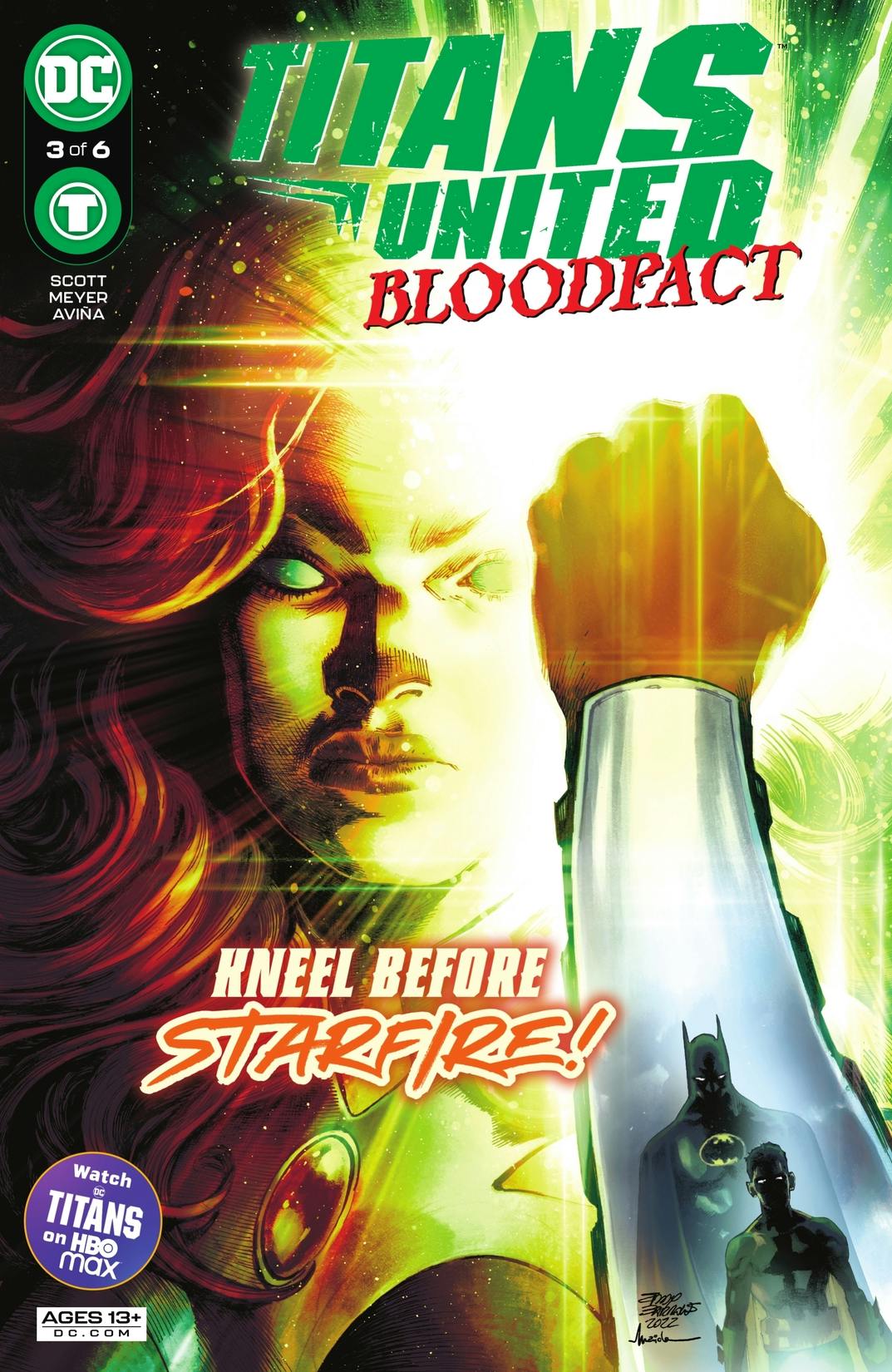 Titans United: Bloodpact #3 preview images