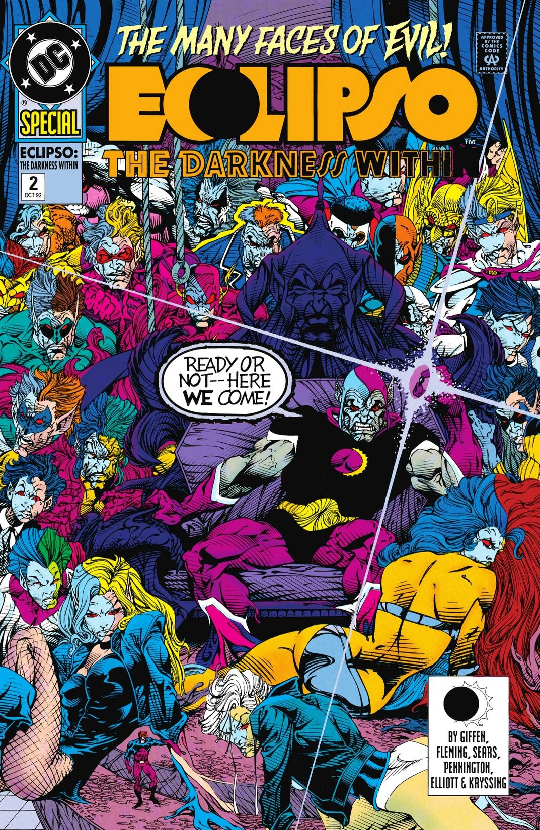 Eclipso: The Darkness Within #2 preview images