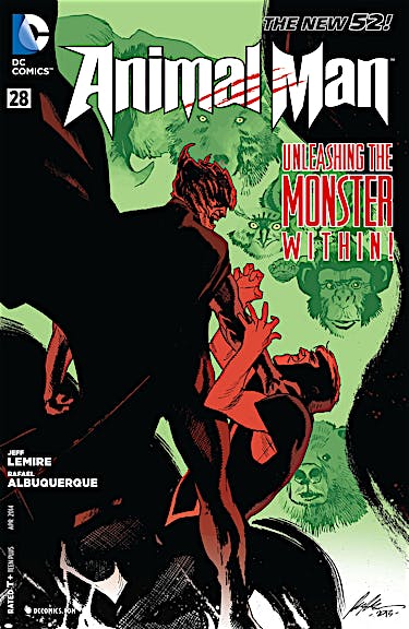 Animal Man (2011-) #28 preview images