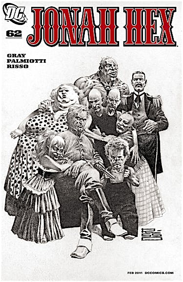 Jonah Hex #62 preview images