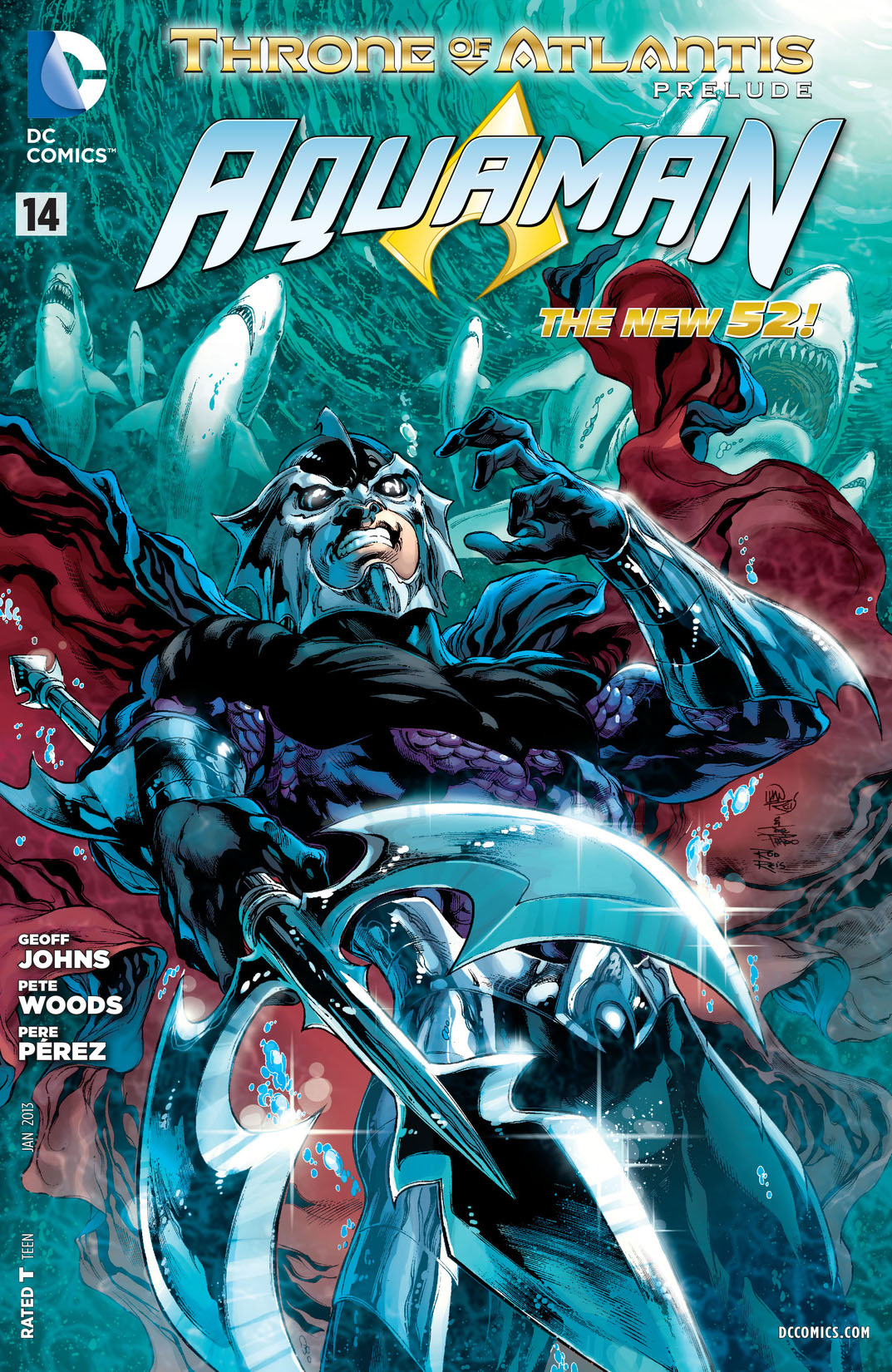 Aquaman (2011-) #14 preview images