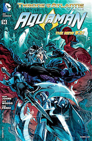 Aquaman (2011-) #14 preview images