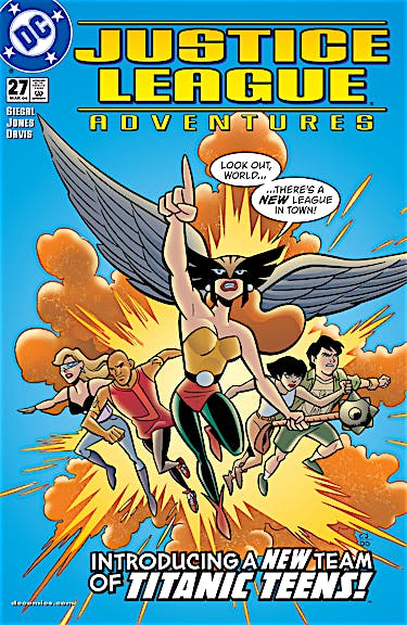 Justice League Adventures #27 preview images