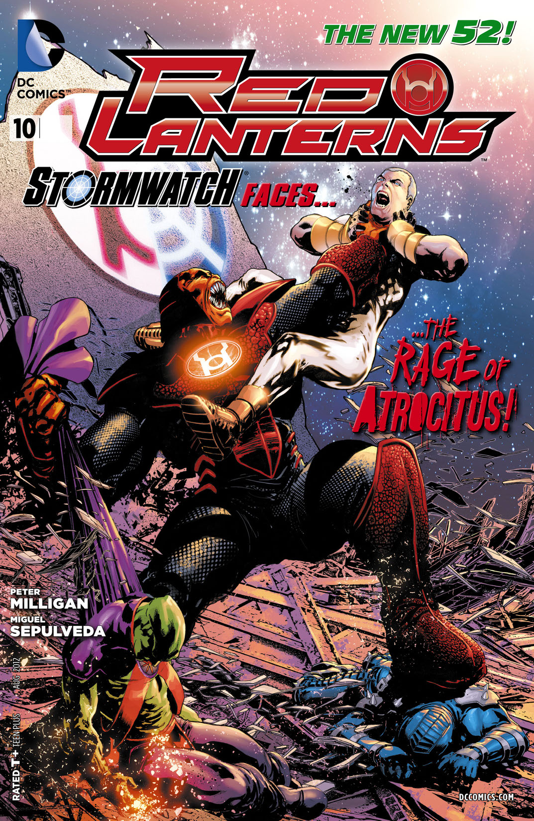 Red Lanterns #10 preview images