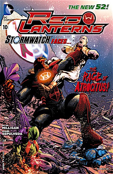 Red Lanterns #10 preview images