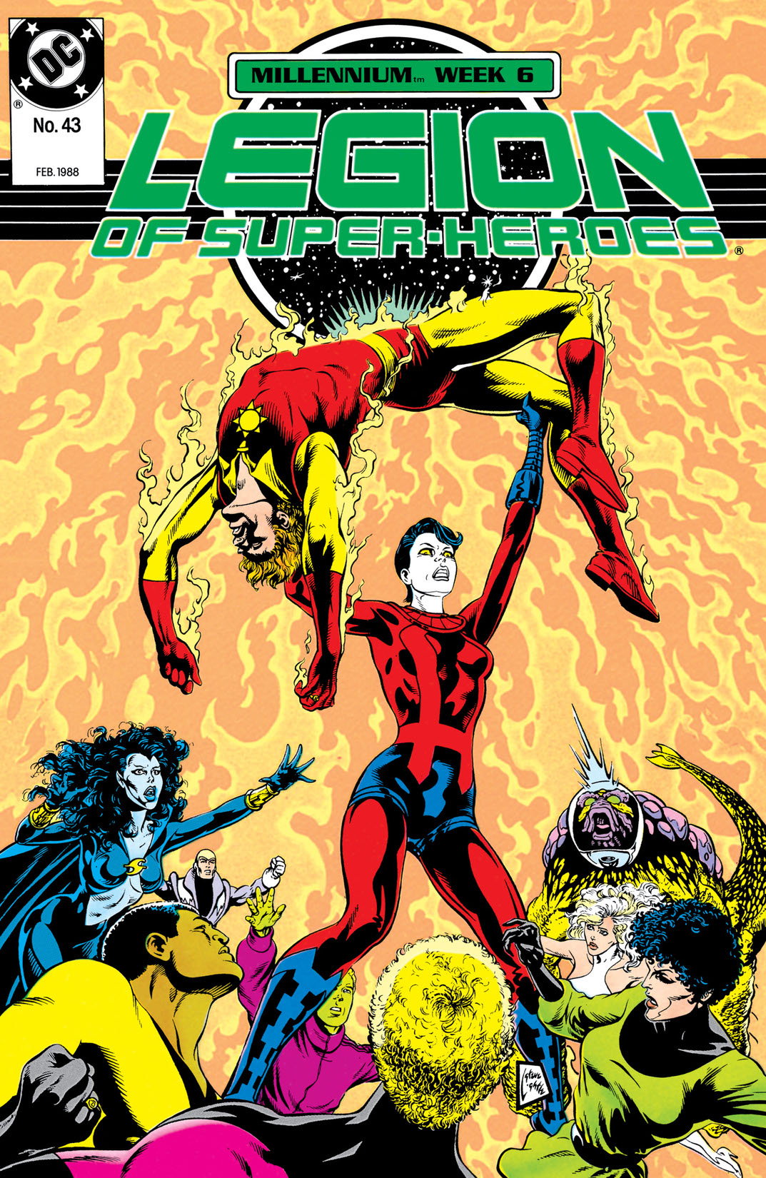 Legion of Super-Heroes (1984-) #43 preview images