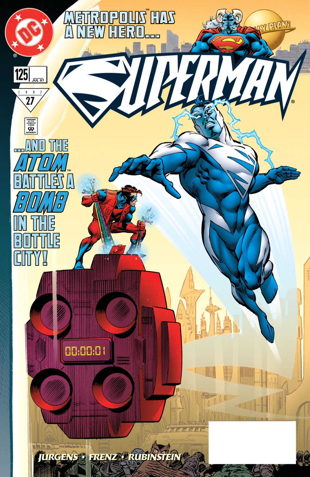Superman (1986-) #125 preview images