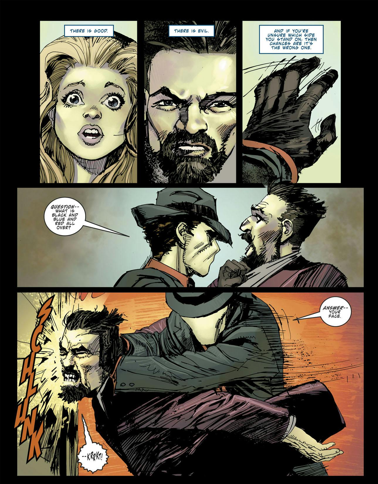 The Question: The Deaths of Vic Sage series preview2