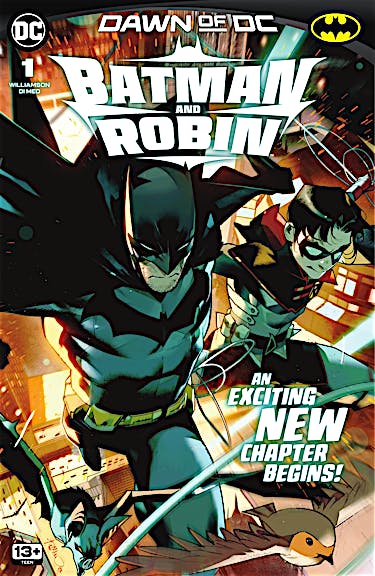 Batman and Robin #1 preview images