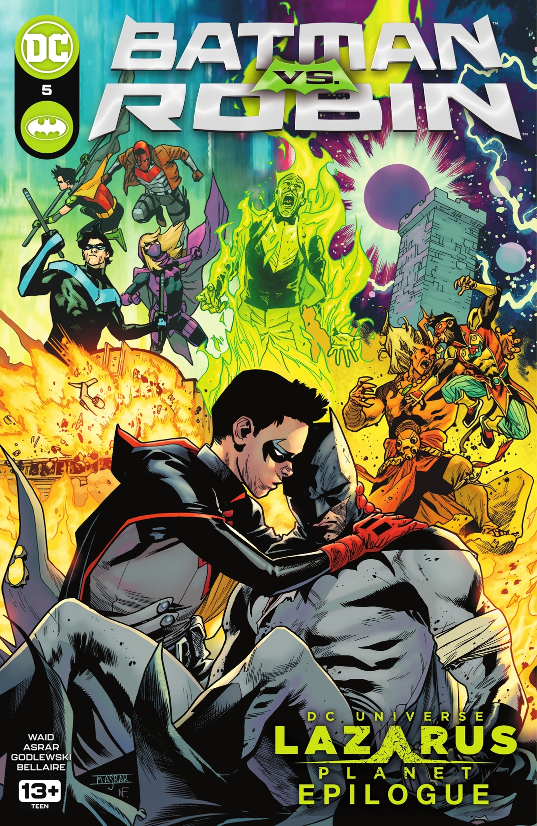 Batman vs. Robin #5 preview images