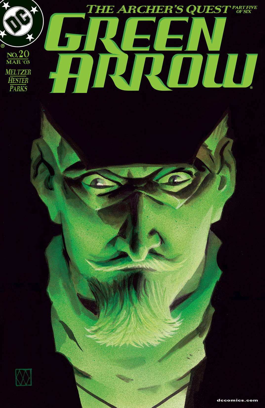 Green Arrow (2001-) #20 preview images